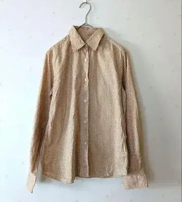 90sUNIQLO 빈티지 면 깅엄 체크
