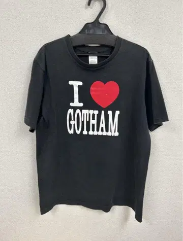 넘버나인 I GOTHAM 티셔츠 블랙