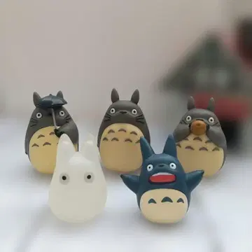 이웃집 토토로 손가락 인형 5개 세트 피규어