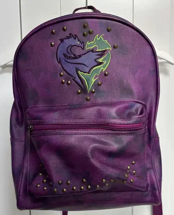 디즈니 디센던트 백팩 D 할로윈 코스프레 분장 말 보라색