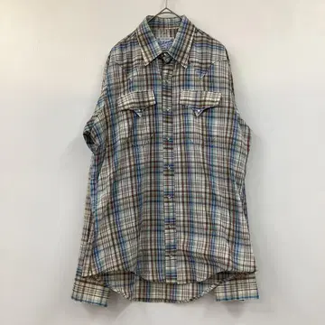 락마운트 Rockmount 90s USA제 긴팔 웨스턴 셔츠