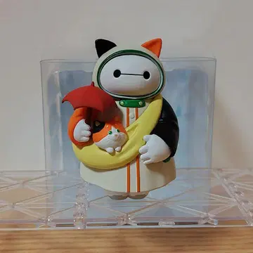 디즈니 스토어 Rain Day 베이맥스 모찌 마스코트 피규어