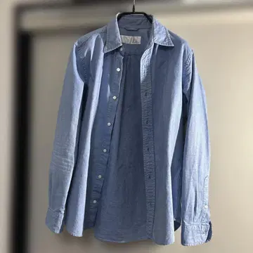 Edition 블루 데님 셔츠 사이즈 1