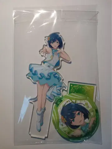 키리타니 하루카 아크릴 스탠드 & 캔뱃지 세트