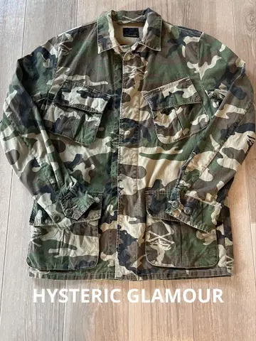 HYSTERIC GLAMOUR 카모플라쥬 밀리터리 자켓