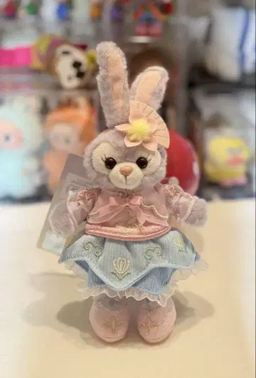 상하이 디즈니 가을 스텔라 루 봉제 인형 키링