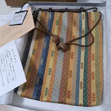 타츠무라 미술 직물 타츠무라 금 복조리