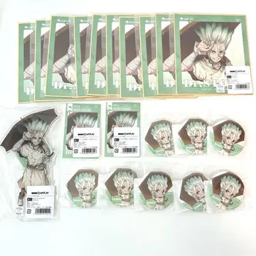 Dr.STONE DMM 스크래치 복권 레이니데이 이시가미 센쿠 묶음 판매