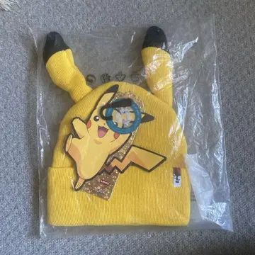 Levi's pokemon 포켓몬 콜라보 피카츄 귀달린 니트 모자