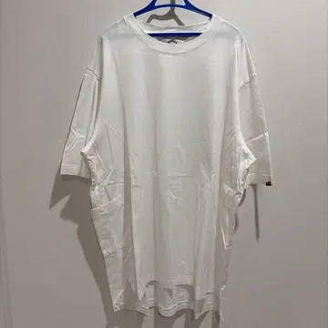 SUN SEA 오버 사이즈 화이트 T셔츠