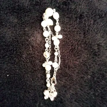 펄과 크리스탈 비즈 팔찌