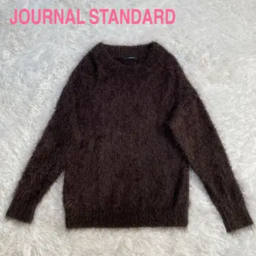 JOURNAL STANDARD 저널 스탠다드 니트 모헤어 샤기