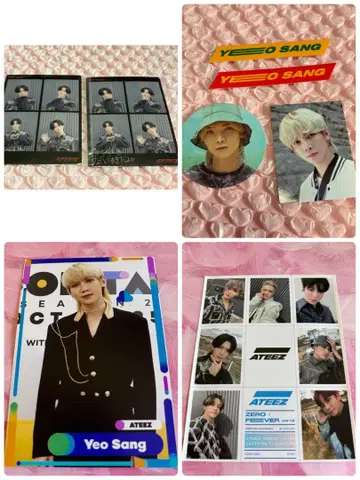 ateez 아치즈 요산 kcon MD 영통 일본 스티커 사진 외