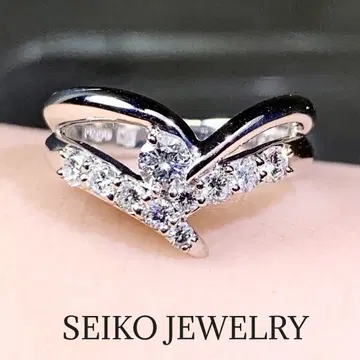 세이코 주얼리 SEIKO JEWELRY 플라티나 다이아몬드 반지