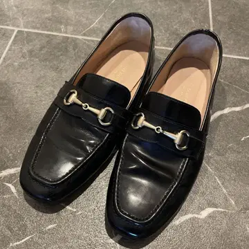CORSA ROMA 9 블랙 가죽 로퍼 37
