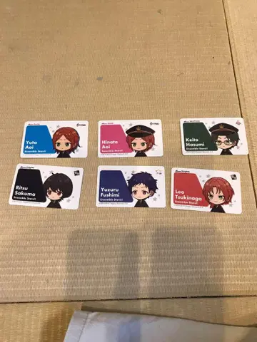 앙상블 스타즈 POP UP SHOP 카드 컬렉션 6장