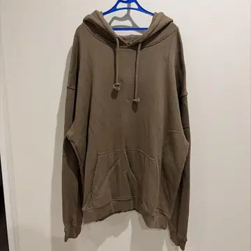 META 브라운 후드티