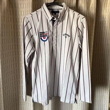 Callaway 스트라이프 긴팔 셔츠 M 사이즈