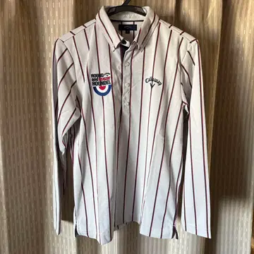 Callaway 스트라이프 긴팔 셔츠 M 사이즈