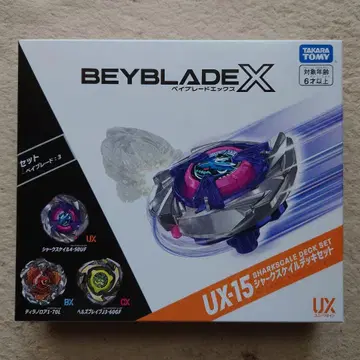 베이블레이드 X UX-15 샤크 스케일 데크 세트