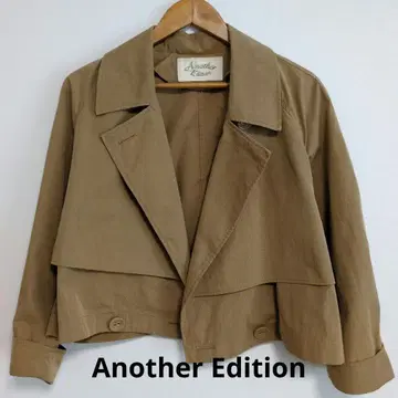새상품급 Another Edition 숏 트렌치 자켓 베이지 M