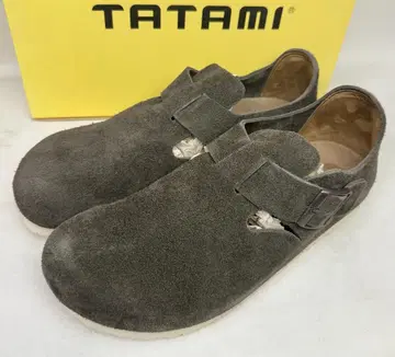 TATAMI Yukon 사보 샌들 사이즈 40 그레이