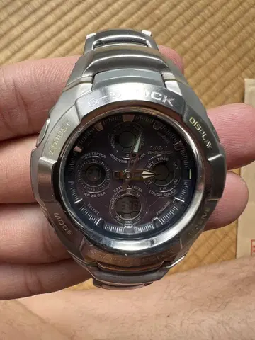G-SHOCK G-150 실버 시계