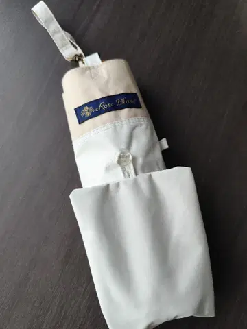 Rosa Blanc 접이식 우산 우천 겸용 화이트