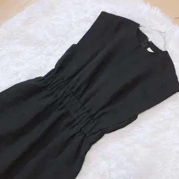 레어 로헨 LOHEN 허리 마크 내로우 원피스 블랙 구하기 어려움 롱