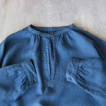 nest robe 네스트로브 린넨 100% 밴드 카라 긴팔 셔츠 프리