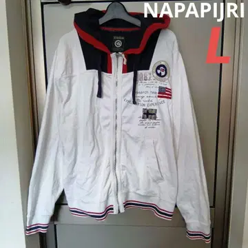 NAPAPJRI [ L ] 맨투맨 풀 지퍼 후디