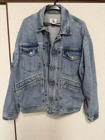 Calvin Klein Jeans 데님 자켓 라이트 블루