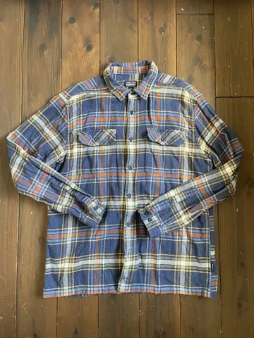 patagonia 피오르드 오가닉 코튼 플란넬 셔츠 L