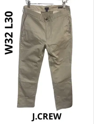 J.CREW 치노 팬츠 FLEX 스트레이트 W32 L30