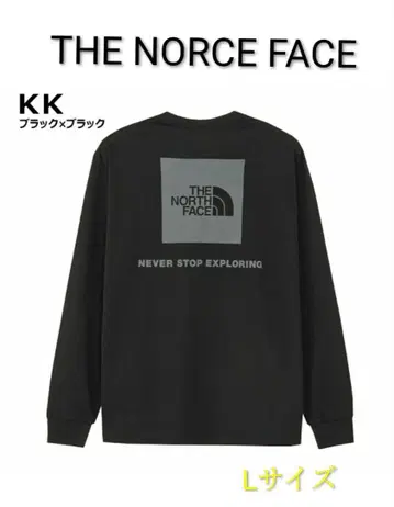THE NORTH FACE 백 스퀘어 로고 NT32442 롱 슬리브 긴팔