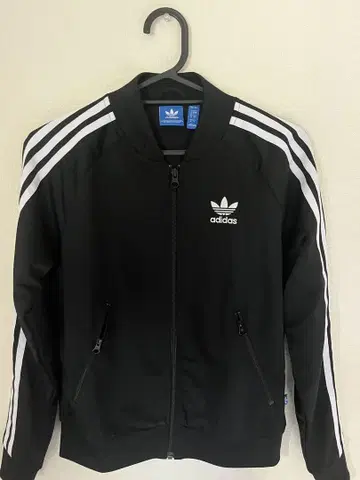 adidas 블랙 스트라이프 저지 M