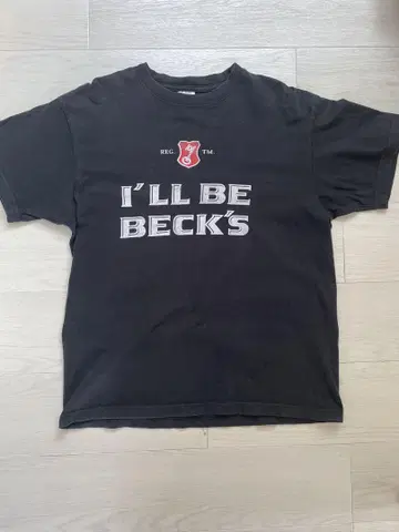BECKS BEER T I'LL BE BECK'S 티셔츠 블랙