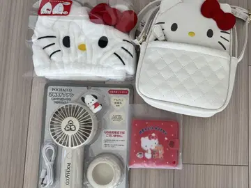헬로키티 포차코 굿즈 세트