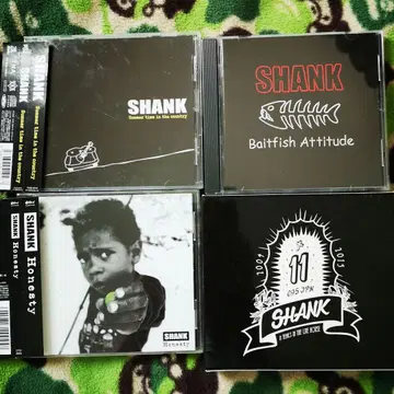 SHANK CD 4장 세트 멜로코어 PUNK