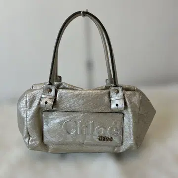 끌로에 실버 핸드백