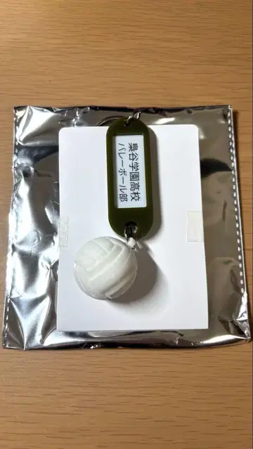 하이큐 트레이딩 학교 이름 포함 열쇠고리 부엉이 계 고등학교