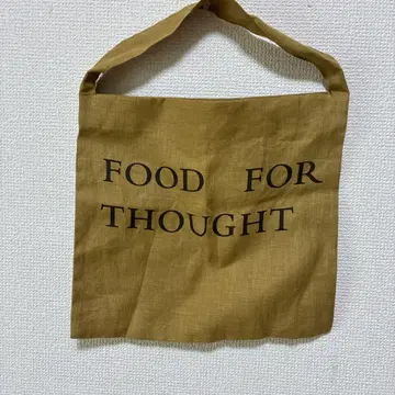 FOOD FOR THOUGHT 린넨 백
