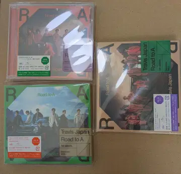 Travis Japan Road to A 3장 세트
