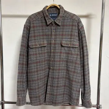 NORTHEAST OUTFITTERS 체크 무늬 플란넬 셔츠 L