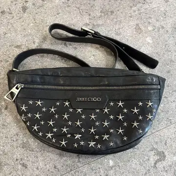 JIMMY CHOO 블랙 바디백