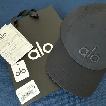 alo 블랙 야구 모자 택 포함