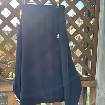 adidas 네이비 변형 롱 스커트