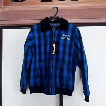 THRASHER 체크 무늬 자켓 M