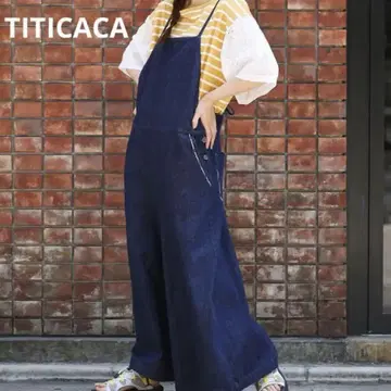 티티카카 라이트 온스 살로펫 오버롤 인디고