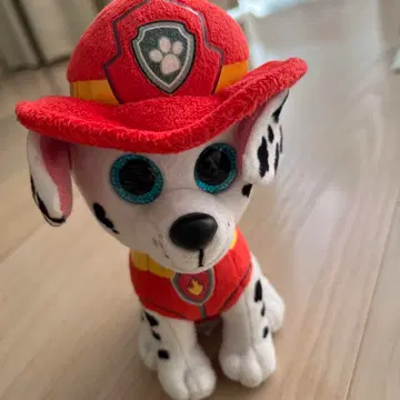 파우 패트롤 마쉬멜로우 봉제 인형 빨간색